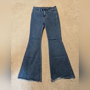 JudyBlue Women's Blue Flare Jeans